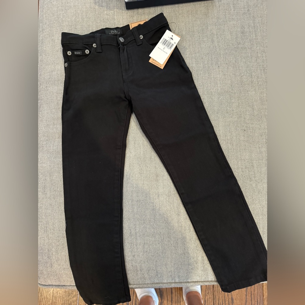 Black Sullivan slim Ralph Lauren jeans. Size 5.